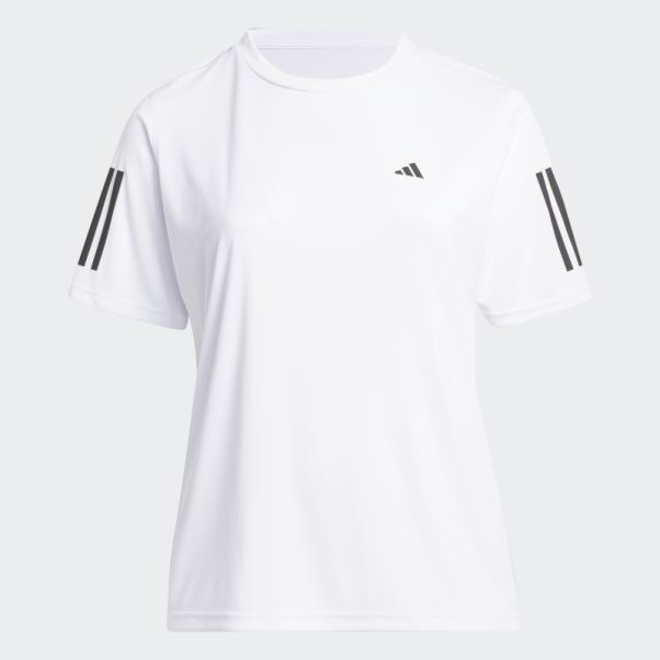 T-shirt Propre à La Course Blanc (taille Plus) Adidas