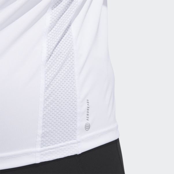 T-shirt Propre à La Course Blanc (taille Plus) Adidas