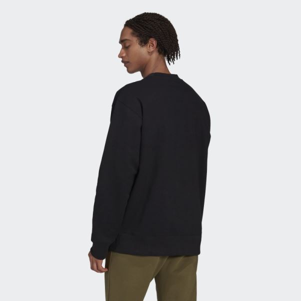 Sweat Adidas Adicolor Contempo Crew Noir
