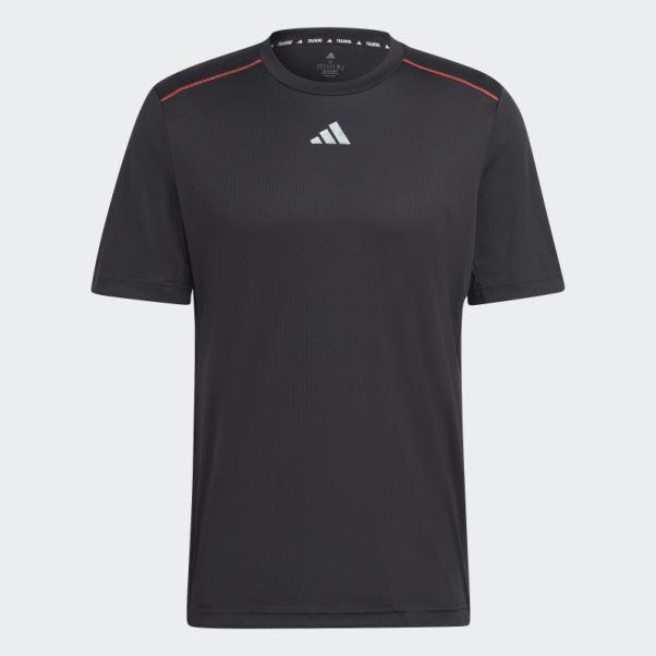 T-shirt Logo Adidas Base D'entraînement Noir