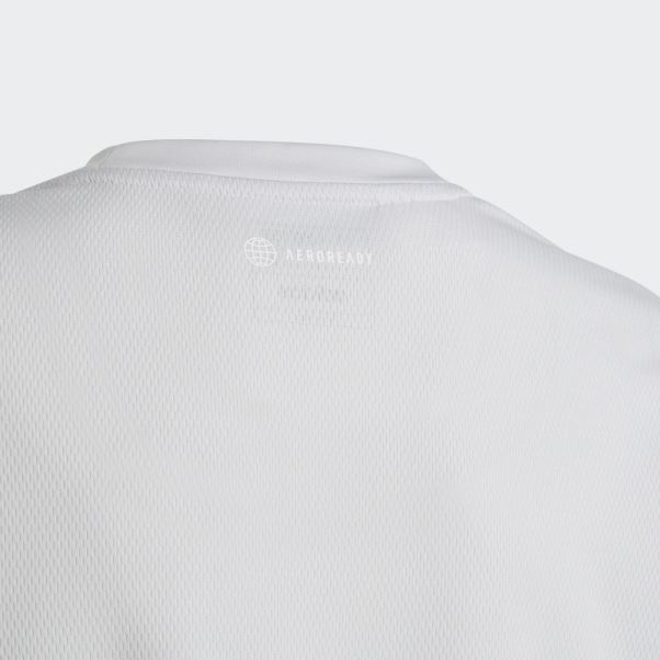 Tee Shirt Adidas Aeroready Dash Gris