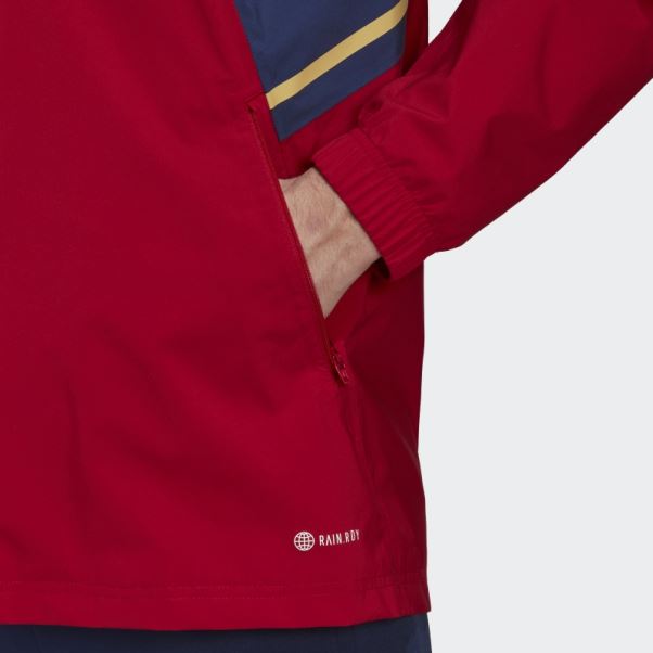 Veste Ajax Amsterdam Condivo 22 Storm Adidas Victoire Rouge