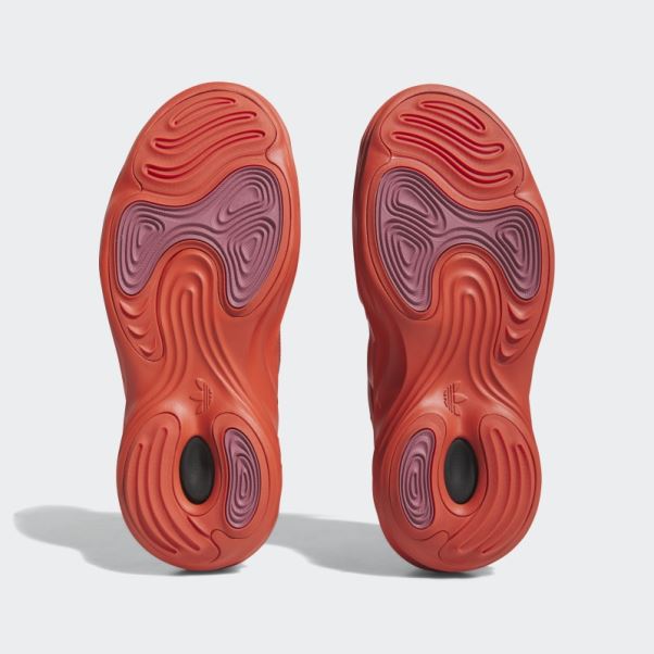 Adifom Q Chaussures Adidas Rouge
