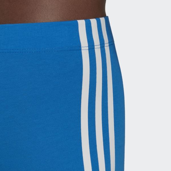 Slip Confort En Coton Flex à 3 Bandes (3 Paires) Adidas Blanc