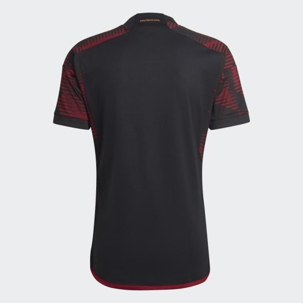Maillot Allemagne 22 Extérieur Noir Adidas Chaud