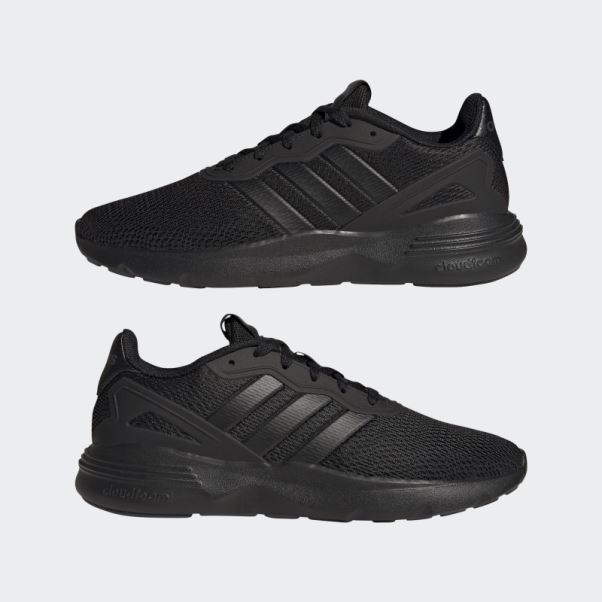 Chaussures De Running Adidas Nebzed Cloudfoam Lifestyle Noir