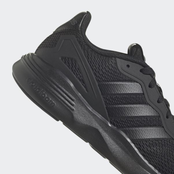 Chaussures De Running Adidas Nebzed Cloudfoam Lifestyle Noir