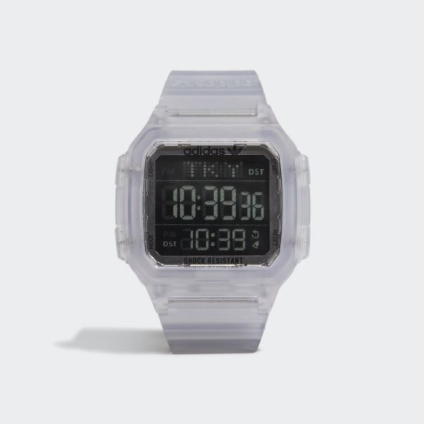 Montre Adidas Digital One Gmt R Blanche