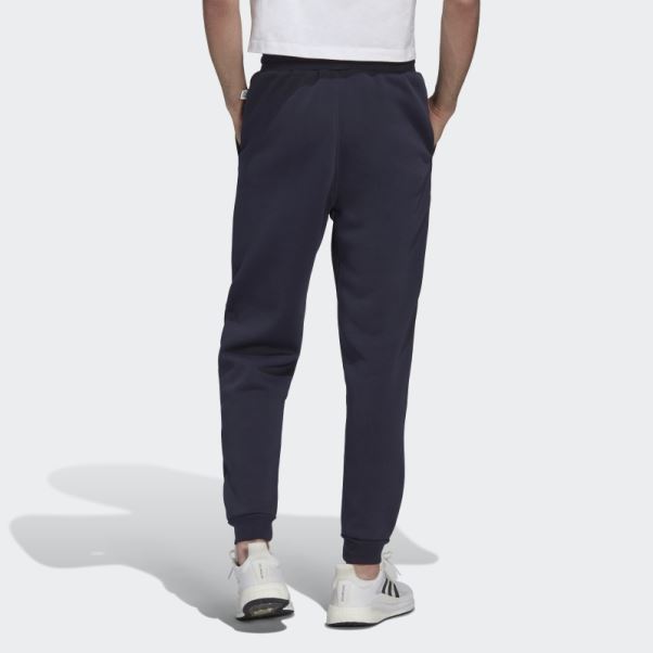 Pantalon Studio Lounge Fleece Encre Adidas
