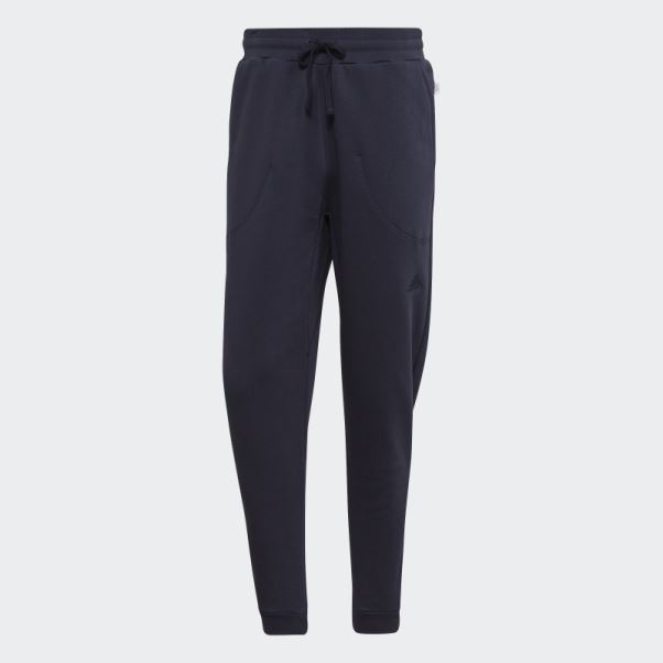 Pantalon Studio Lounge Fleece Encre Adidas
