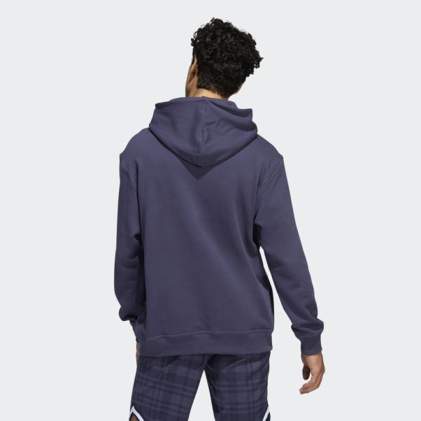 Sweat à Capuche Adicross Bleu Trace Adidas
