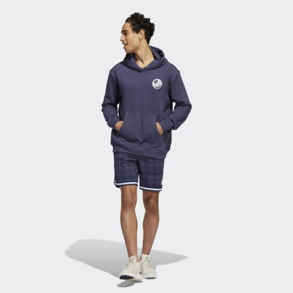 Sweat à Capuche Adicross Bleu Trace Adidas