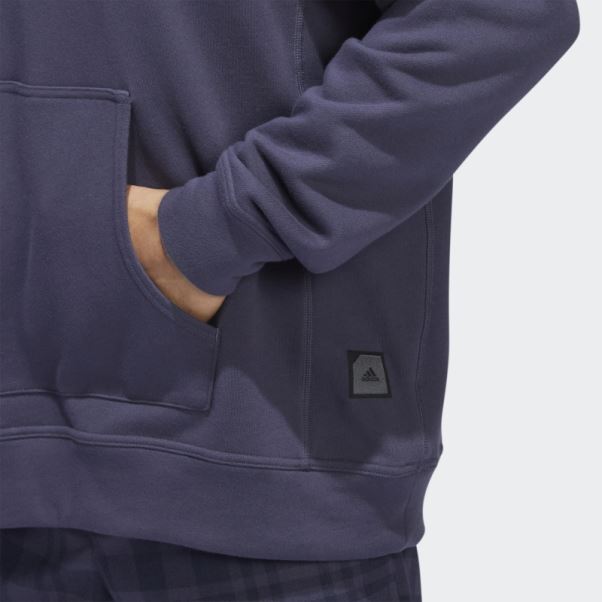 Sweat à Capuche Adicross Bleu Trace Adidas