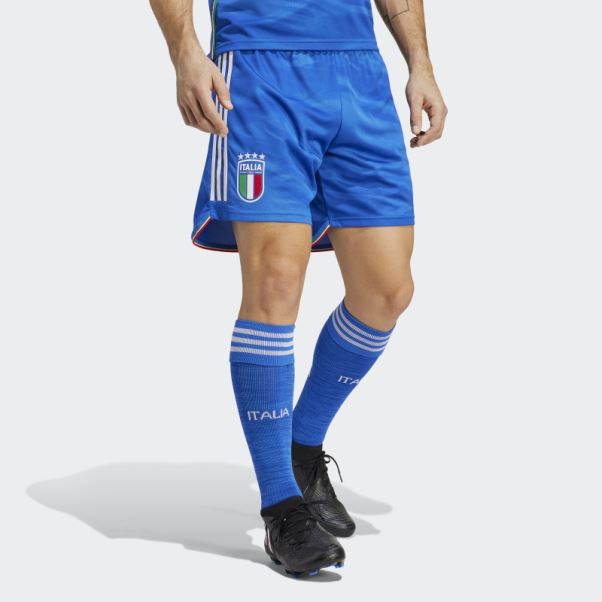 Short Domicile Italy 23 Bleu Adidas