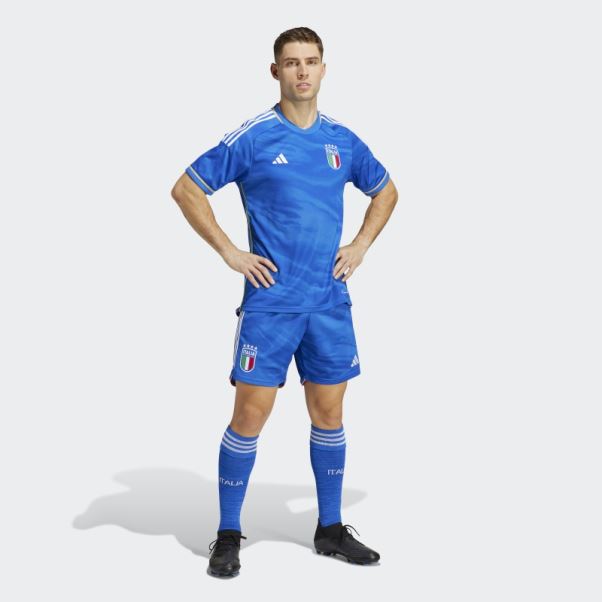 Short Domicile Italy 23 Bleu Adidas