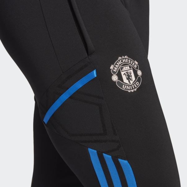 Pantalon De Survêtement Adidas Manchester United Condivo 22 Noir