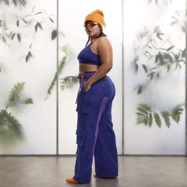 Soutien-gorge En Tricot Adidas Indigo (taille Plus)