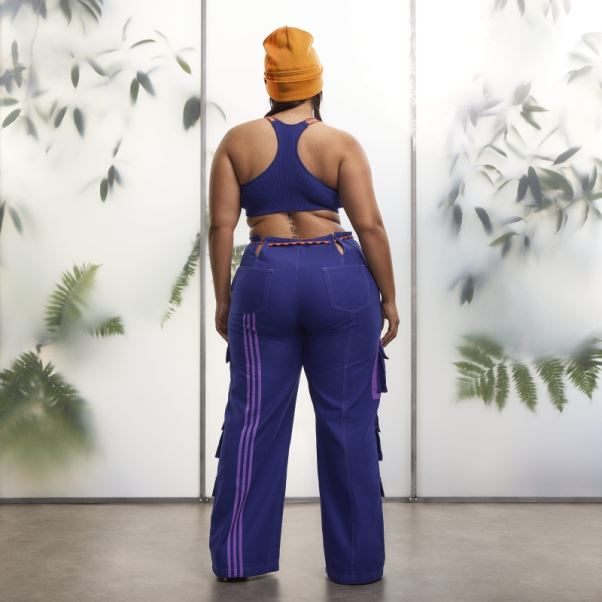 Soutien-gorge En Tricot Adidas Indigo (taille Plus)
