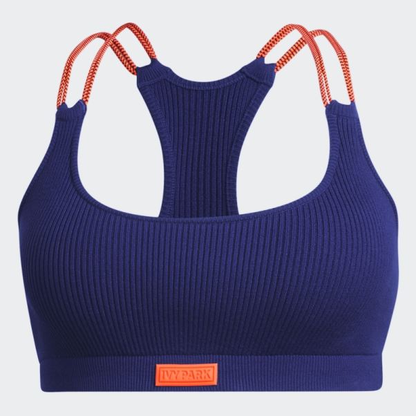 Soutien-gorge En Tricot Adidas Indigo (taille Plus)