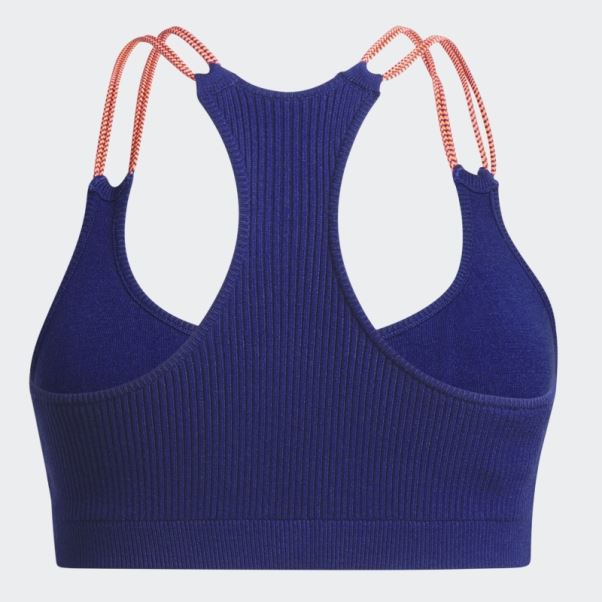 Soutien-gorge En Maille Indigo (taille Plus) Adidas