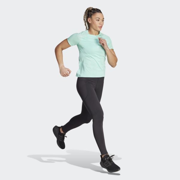 T-shirt Adidas Adizero Running Vert