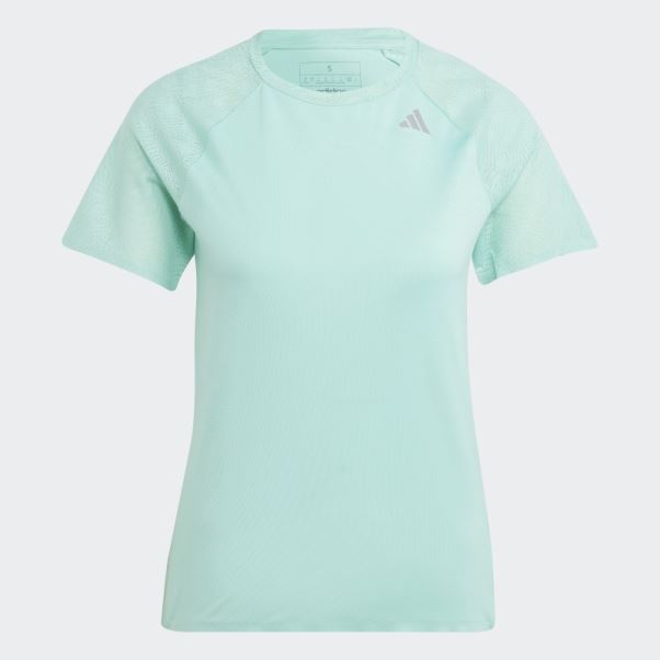 T-shirt Adidas Adizero Running Vert