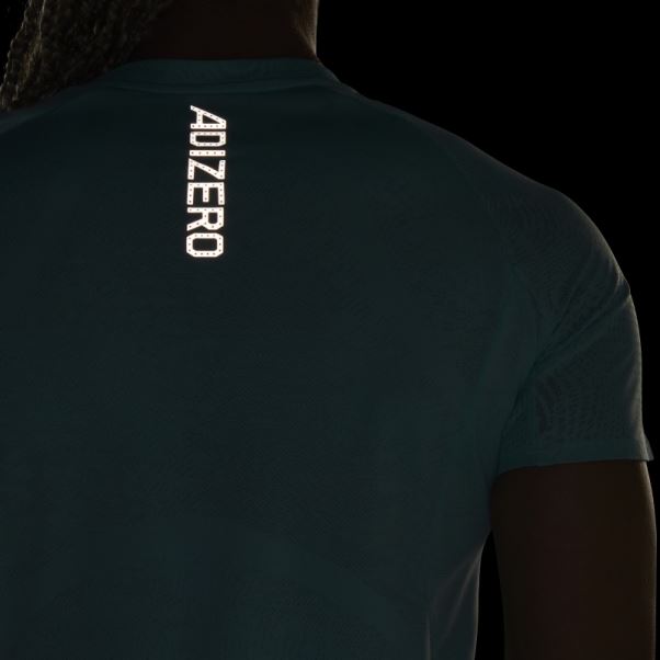 T-shirt Adidas Adizero Running Vert