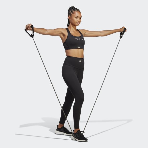 Legging Adidas Sports Club Taille Haute 7/8 Noir