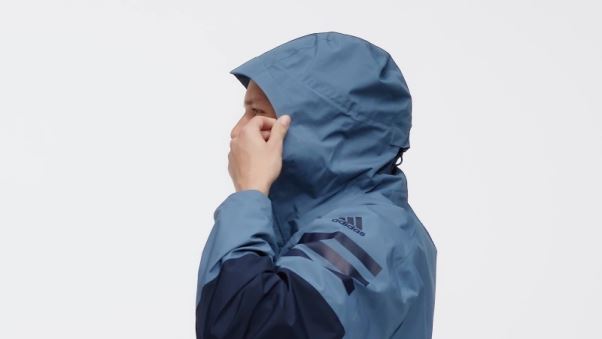 Anorak Adidas Utilitas Rain.rdy Acier