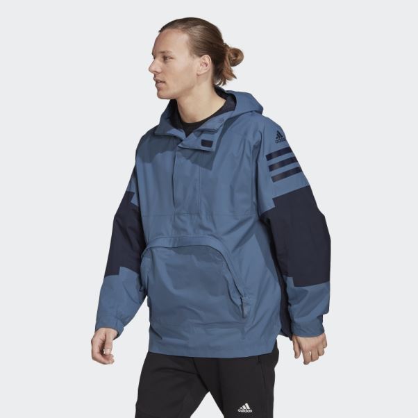 Anorak Adidas Utilitas Rain.rdy Acier