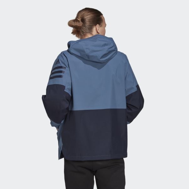 Anorak Adidas Utilitas Rain.rdy Acier