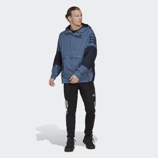 Anorak Adidas Utilitas Rain.rdy Acier