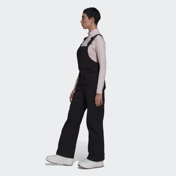 Pantalon à Bretelles Isolant à Deux Couches élégant Resort Adidas Noir
