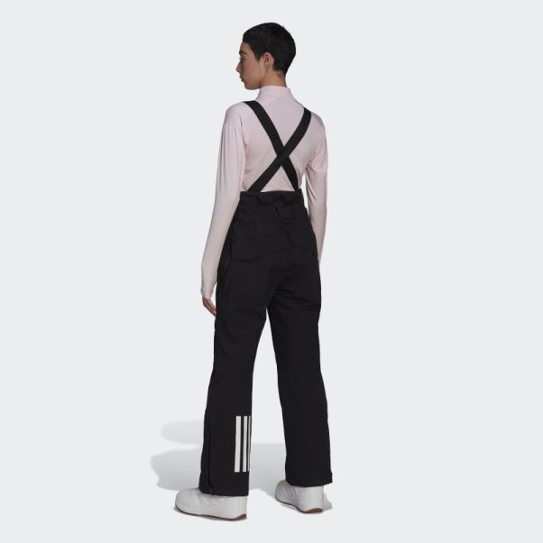 Pantalon à Bretelles Isolant à Deux Couches élégant Resort Adidas Noir