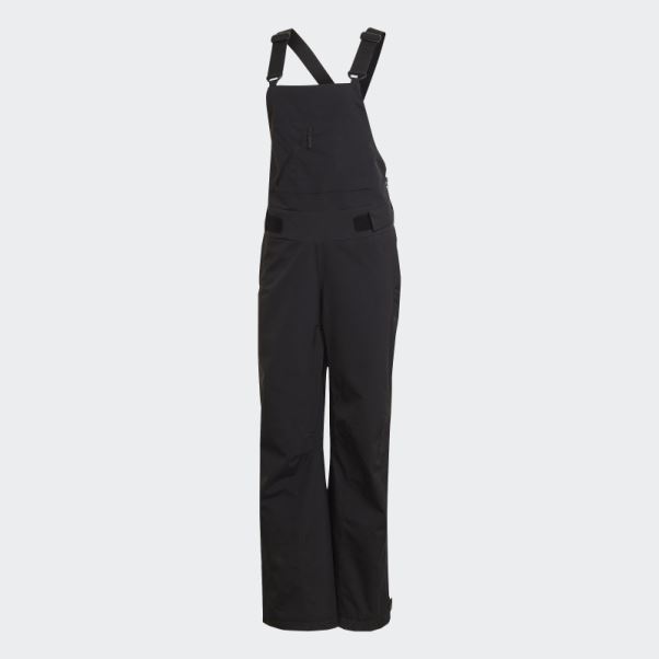Pantalon à Bretelles Isolant à Deux Couches élégant Resort Adidas Noir