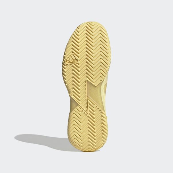 Chaussure De Tennis Adizero Ubersonic 4 Adidas Jaune