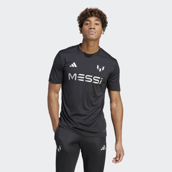 Maillot D'entrainement Messi Noir Adidas