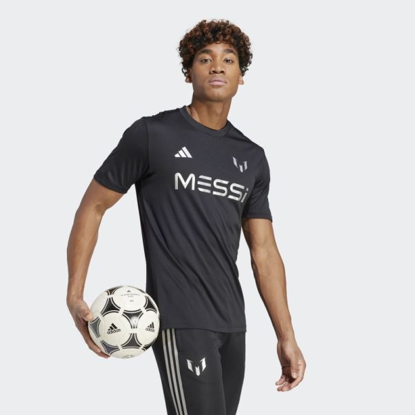 Maillot D'entrainement Messi Noir Adidas
