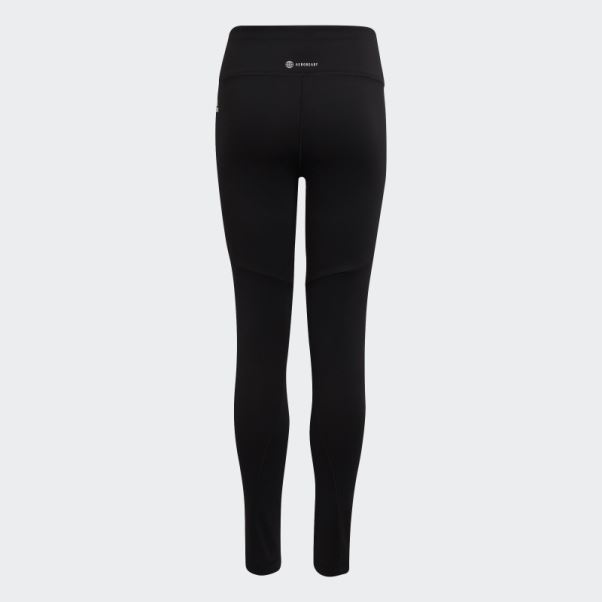 Adidas Optime Aeroready Collant D'entrainement 3 Bandes Noir