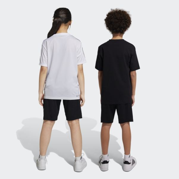 Adidas Short Train Essentials Aeroready Logo Coupe Classique Noir