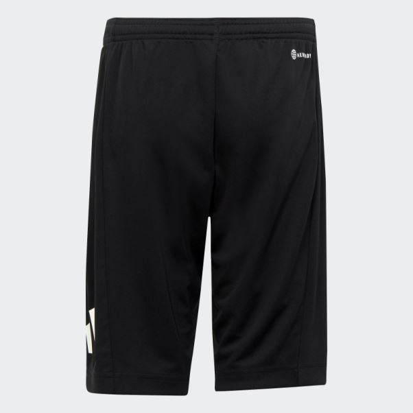 Adidas Short Train Essentials Aeroready Logo Coupe Classique Noir