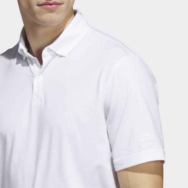 Go-to Polo Blanc Chiné Adidas