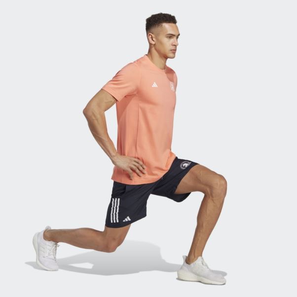 Adidas Coral Boston Marathon 2023 Made With Nature T-shirt De Course