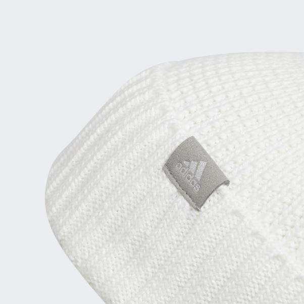Bonnet à Rabat Façonné Adidas Blanc