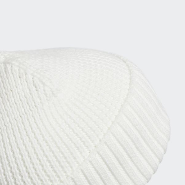 Bonnet à Rabat Façonné Adidas Blanc