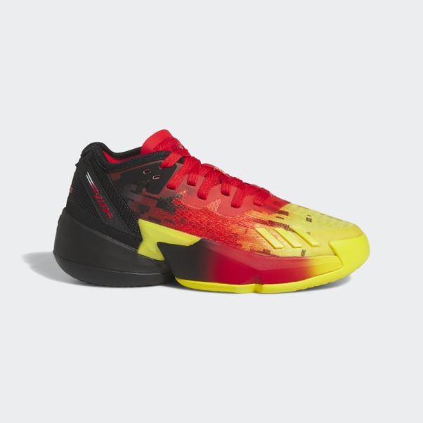 Super D.o.n. Numéro 4 Chaussures De Basket Adidas Rouge