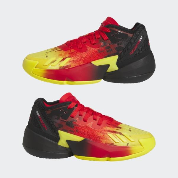 Super D.o.n. Numéro 4 Chaussures De Basket Adidas Rouge