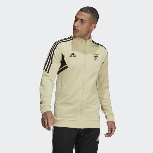 Veste De Survêtement Benfica Condivo Beige Sable Adidas