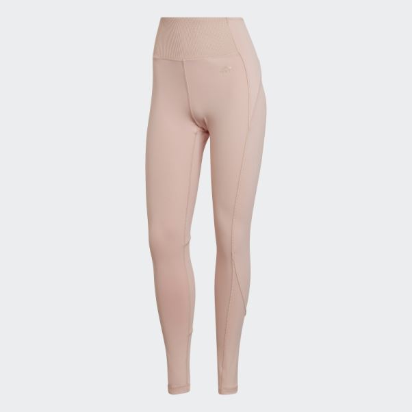 Collants D'entrainement Hyperglam Rose Vapeur Adidas