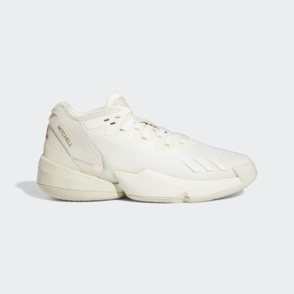 Enfiler. Numéro 4 Chaussures Adidas Blanc